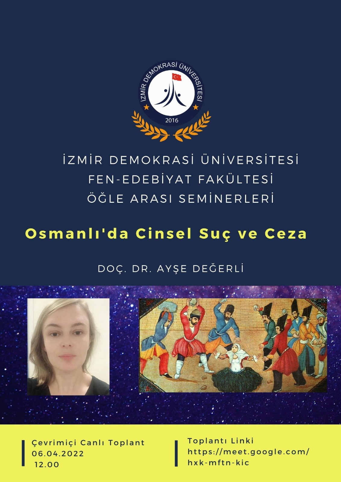 İDÜ - Fen-Edebiyat Fakültesi Öğle Arası Seminerleri